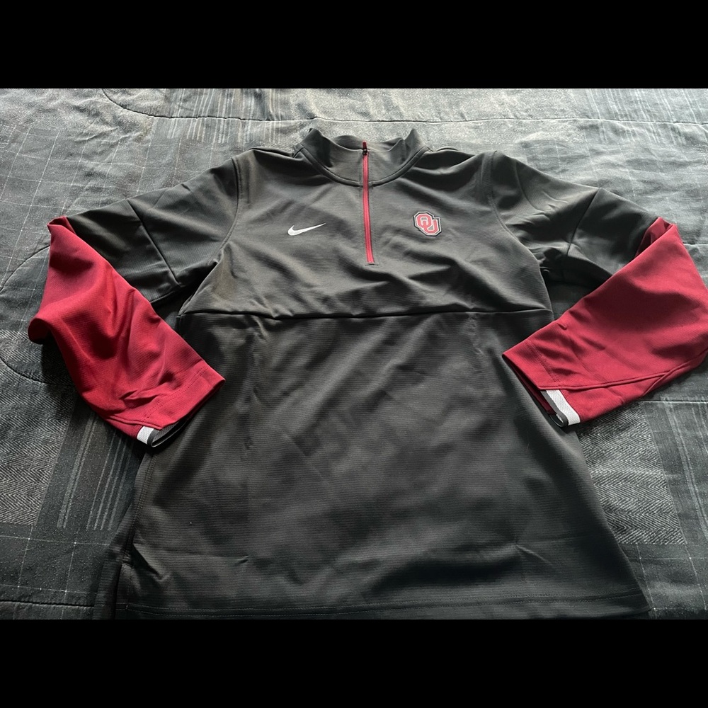 Nike Oklahoma Sooners 1/4 zip pullover